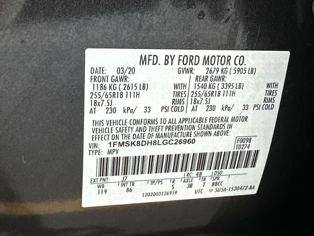 2020 Ford Explorer XLT