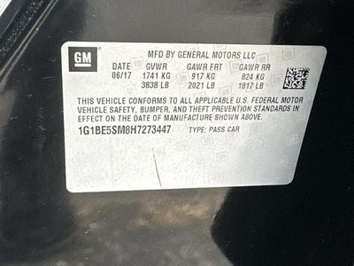 2017 Chevrolet Cruze LT