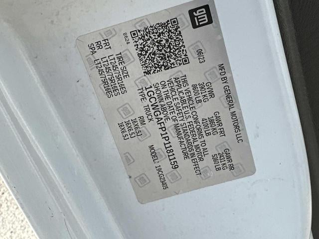 2023 Chevrolet Express Cargo 2500 Base