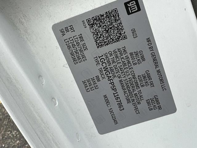 2023 Chevrolet Express Cargo 2500 Base