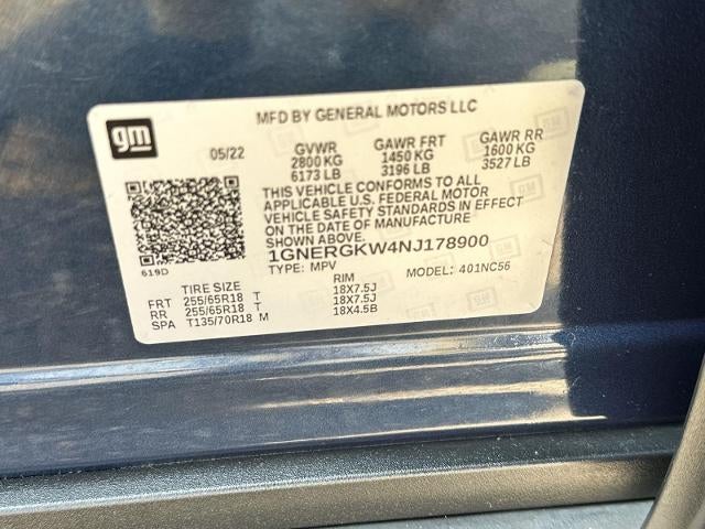 2022 Chevrolet Traverse LT Cloth