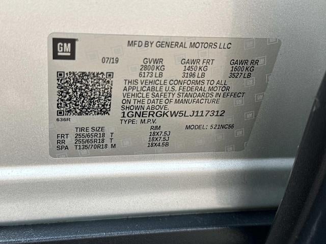 2020 Chevrolet Traverse LT Cloth