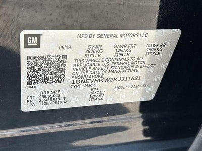 2019 Chevrolet Traverse LT Leather