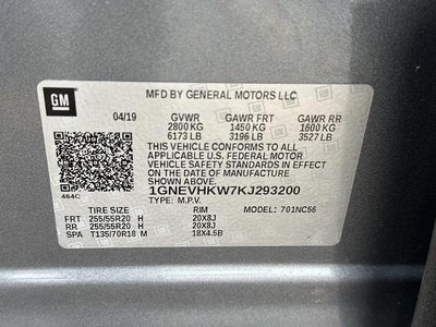 2019 Chevrolet Traverse LT Leather