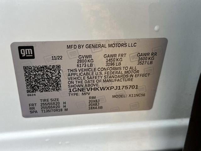 2023 Chevrolet Traverse LT Leather