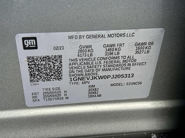 2023 Chevrolet Traverse RS