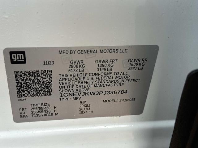 2023 Chevrolet Traverse RS