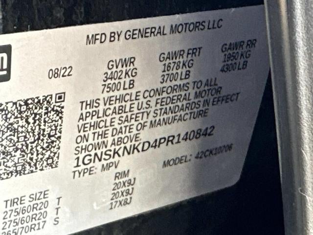 2023 Chevrolet Tahoe LT