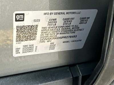 2023 Chevrolet Tahoe RST