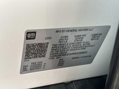 2024 Chevrolet Tahoe RST