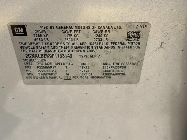 2015 Chevrolet Equinox LT