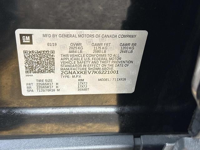 2019 Chevrolet Equinox LT