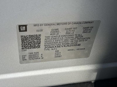 2018 Chevrolet Equinox LT