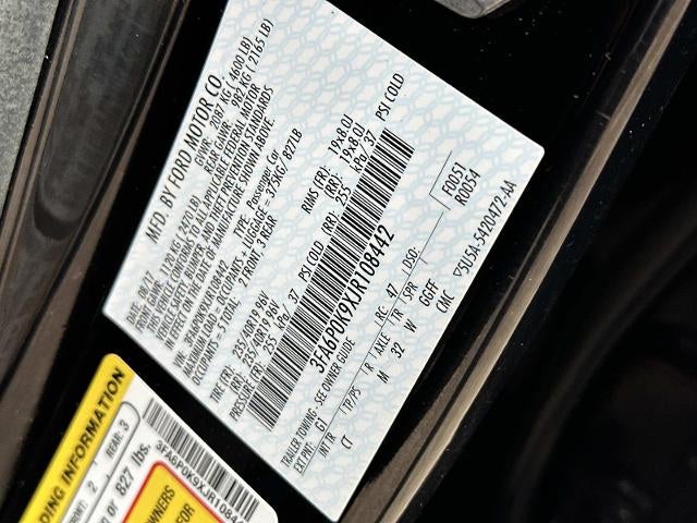 2018 Ford Fusion Base