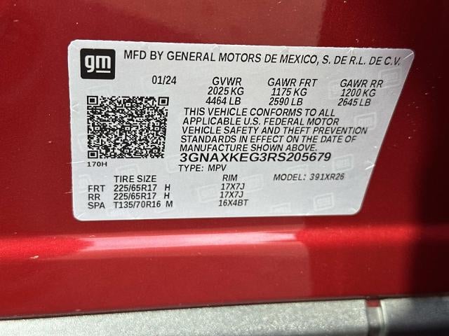 2024 Chevrolet Equinox LT