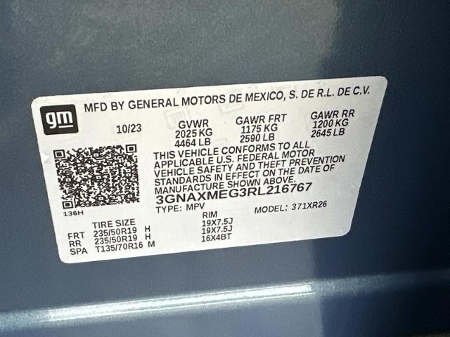 2024 Chevrolet Equinox RS