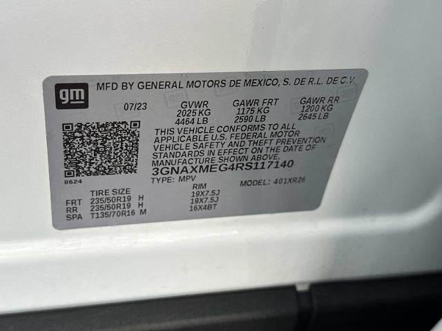 2024 Chevrolet Equinox RS