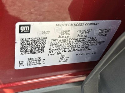 2024 Chevrolet Trax 1RS