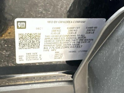 2024 Chevrolet Trax 1RS