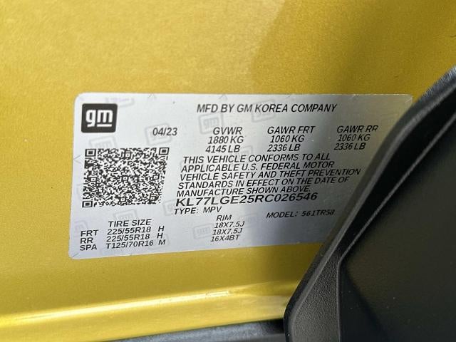 2024 Chevrolet Trax 1RS