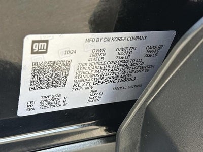 2025 Chevrolet Trax 1RS