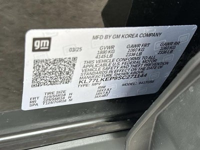 2025 Chevrolet Trax ACTIV