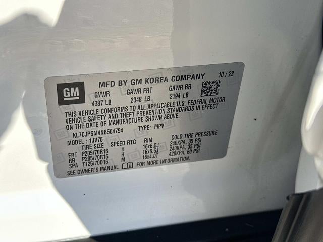 2022 Chevrolet Trax LT