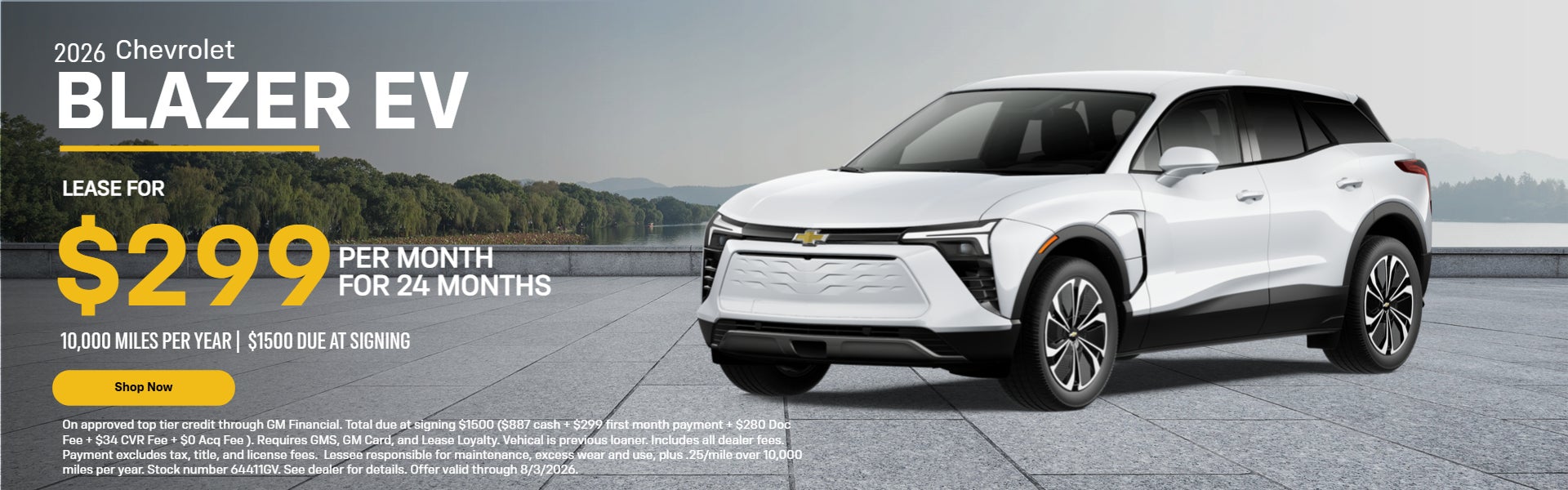 2026 Blazer EV Lease Offer