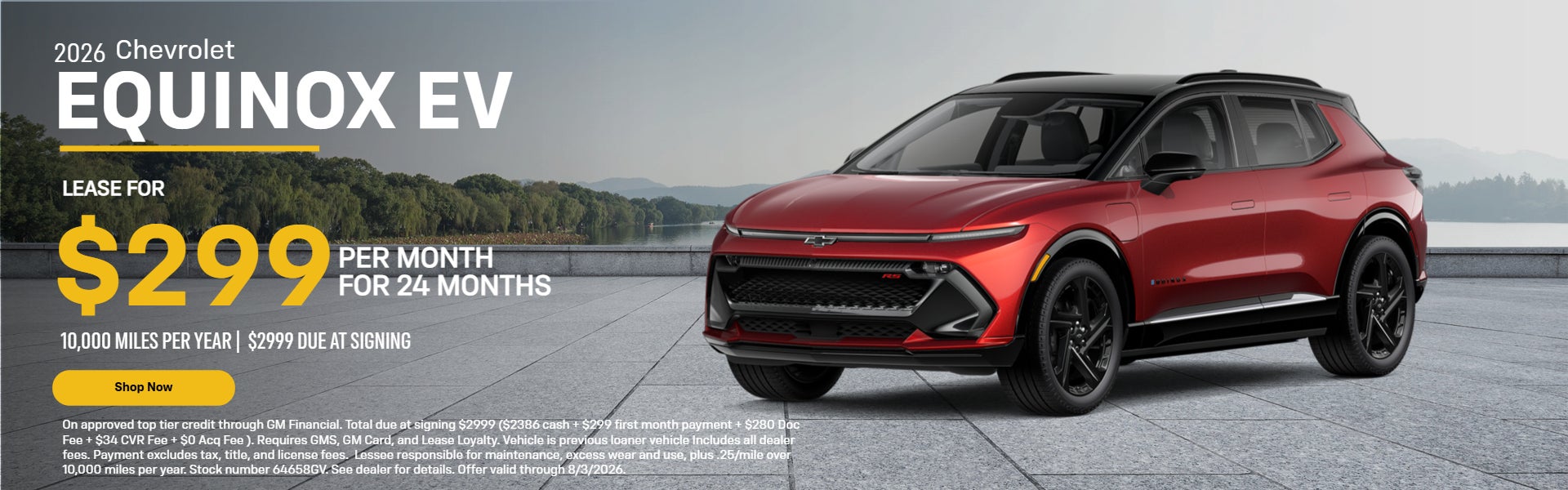 2026 Equinox EV Lease Offer