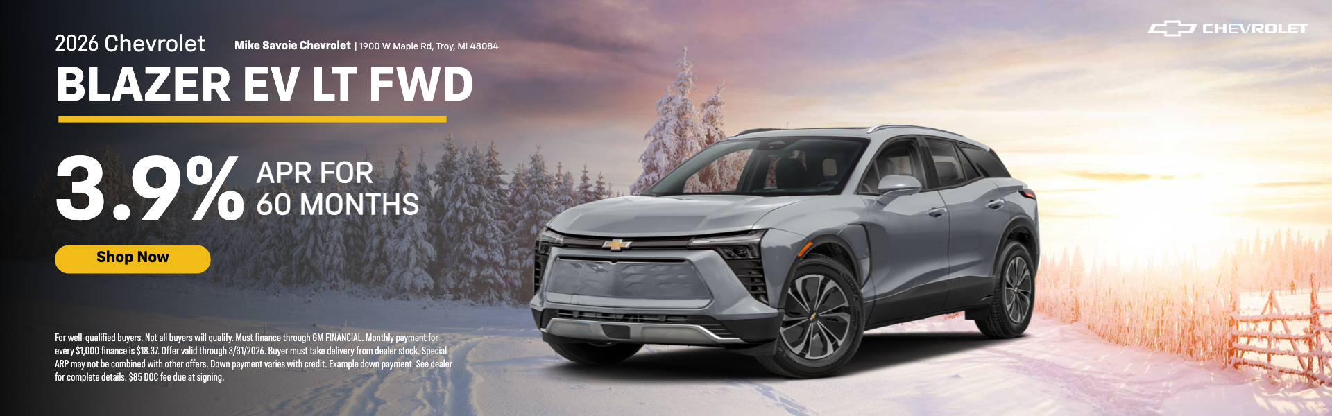 2026 Chevrolet Blazer EV