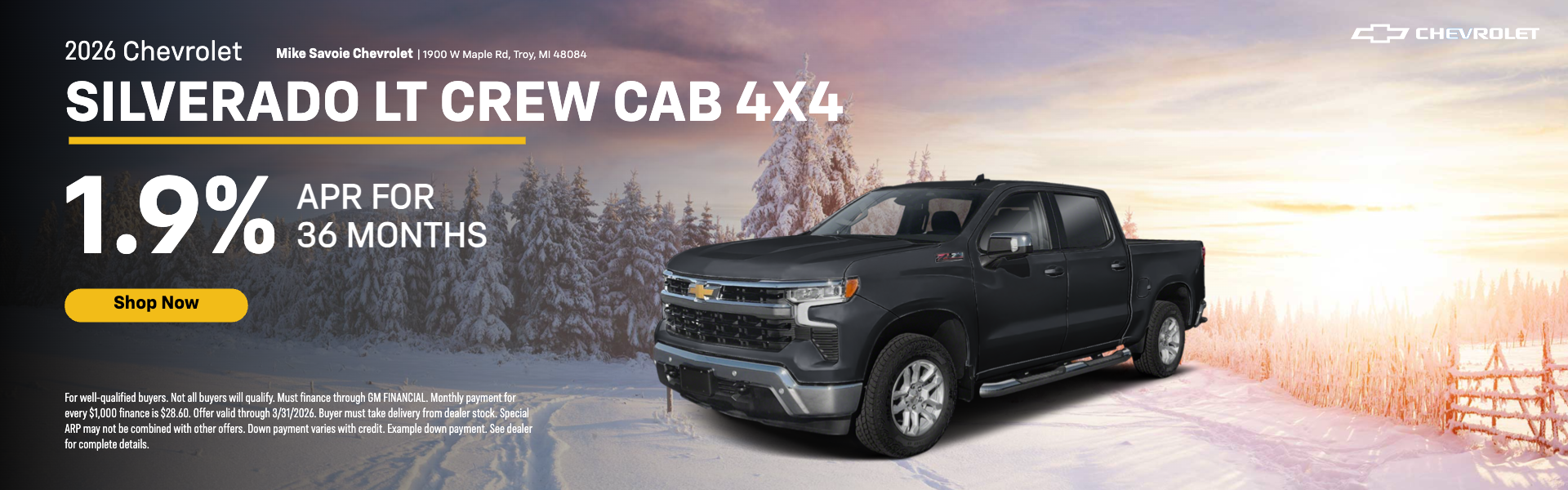 2026 Chevrolet Silverado