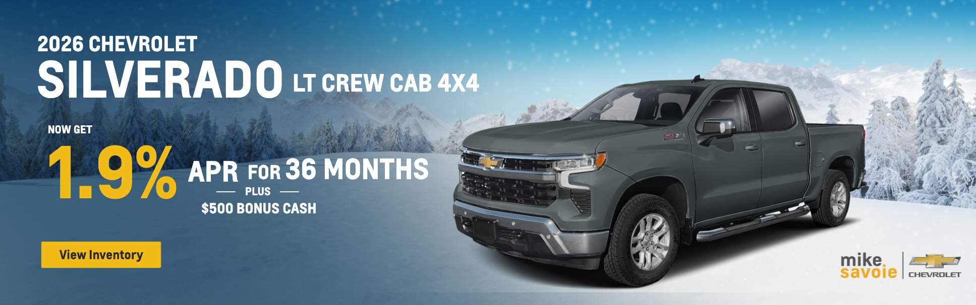 2026 SILVERADO 1500 | APR